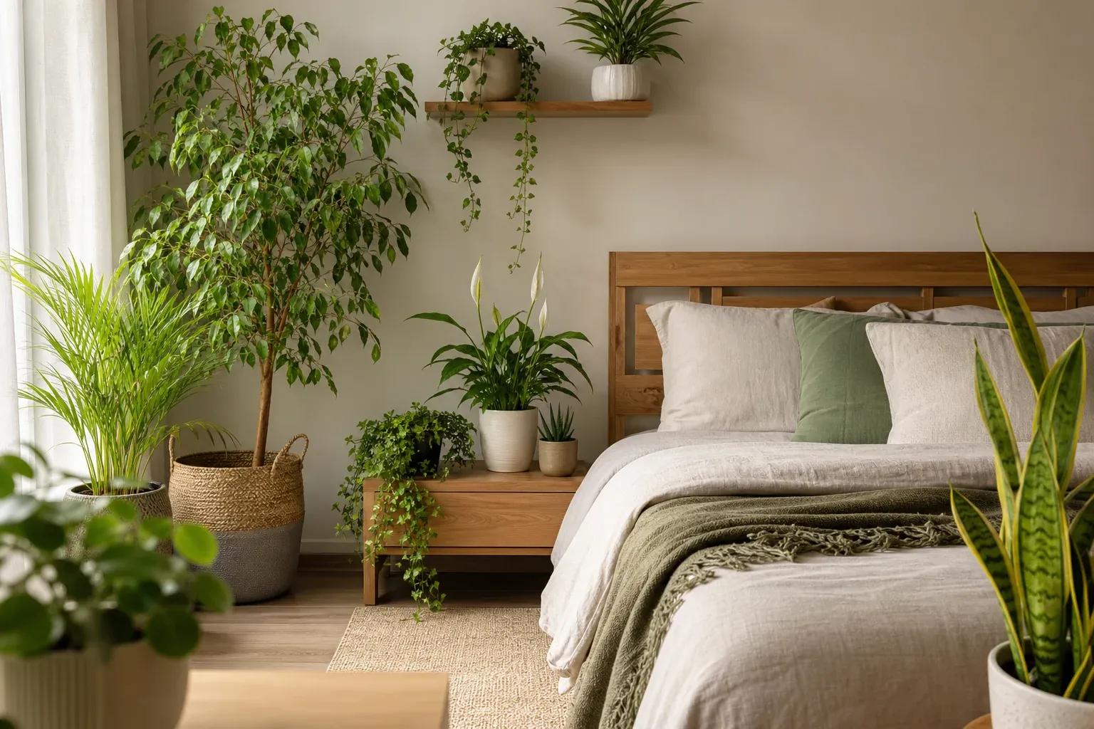 Die 13 besten Pflanzen fürs Schlafzimmer im Überblick
