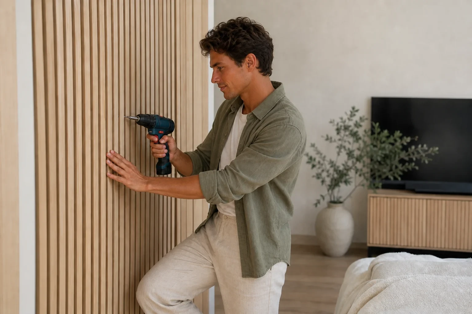Akustikpaneele an der Wand befestigen – Schritt für Schritt Anleitung für Anfänger