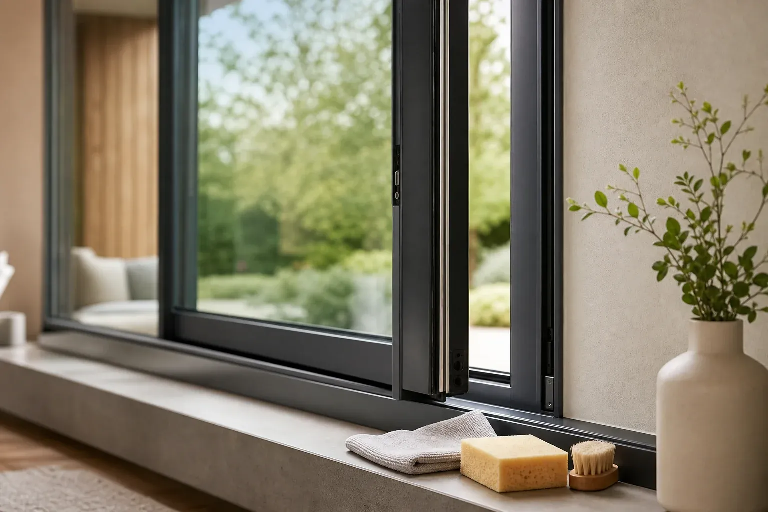 Aluminium-Fensterrahmen: Pflege für ein langlebiges Material