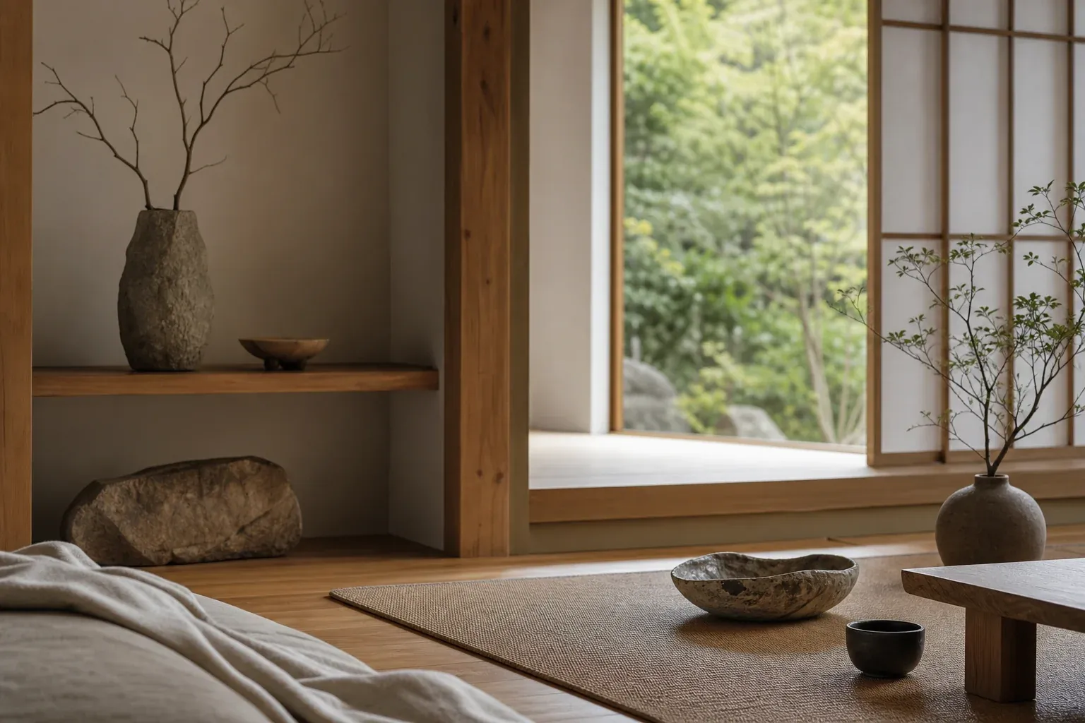 Asiatische Einflüsse: Feng Shui, Wabi Sabi und Japandi