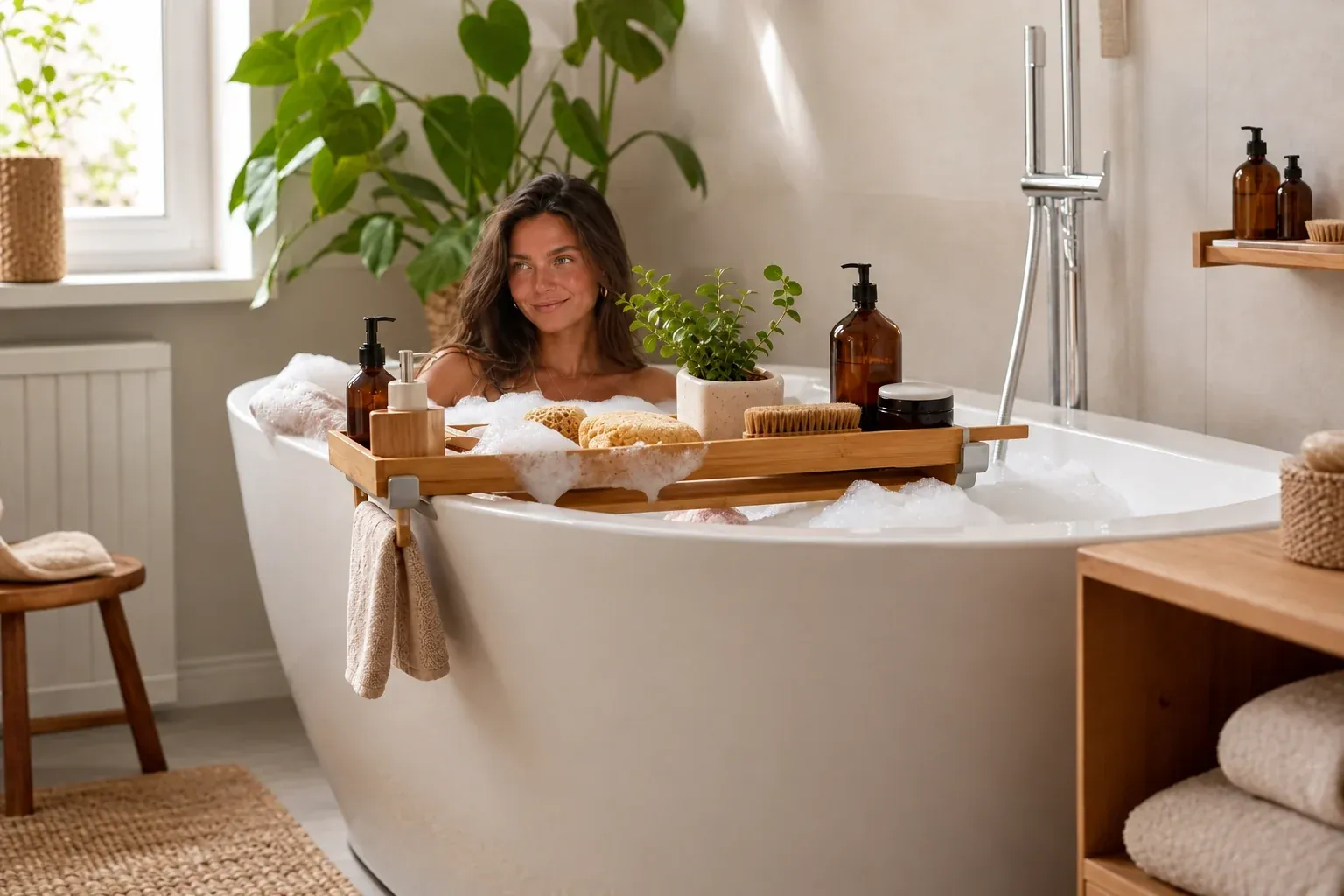 Badewanne als Stauraum nutzen ohne Bohren – Lösungen für Mietwohnungen