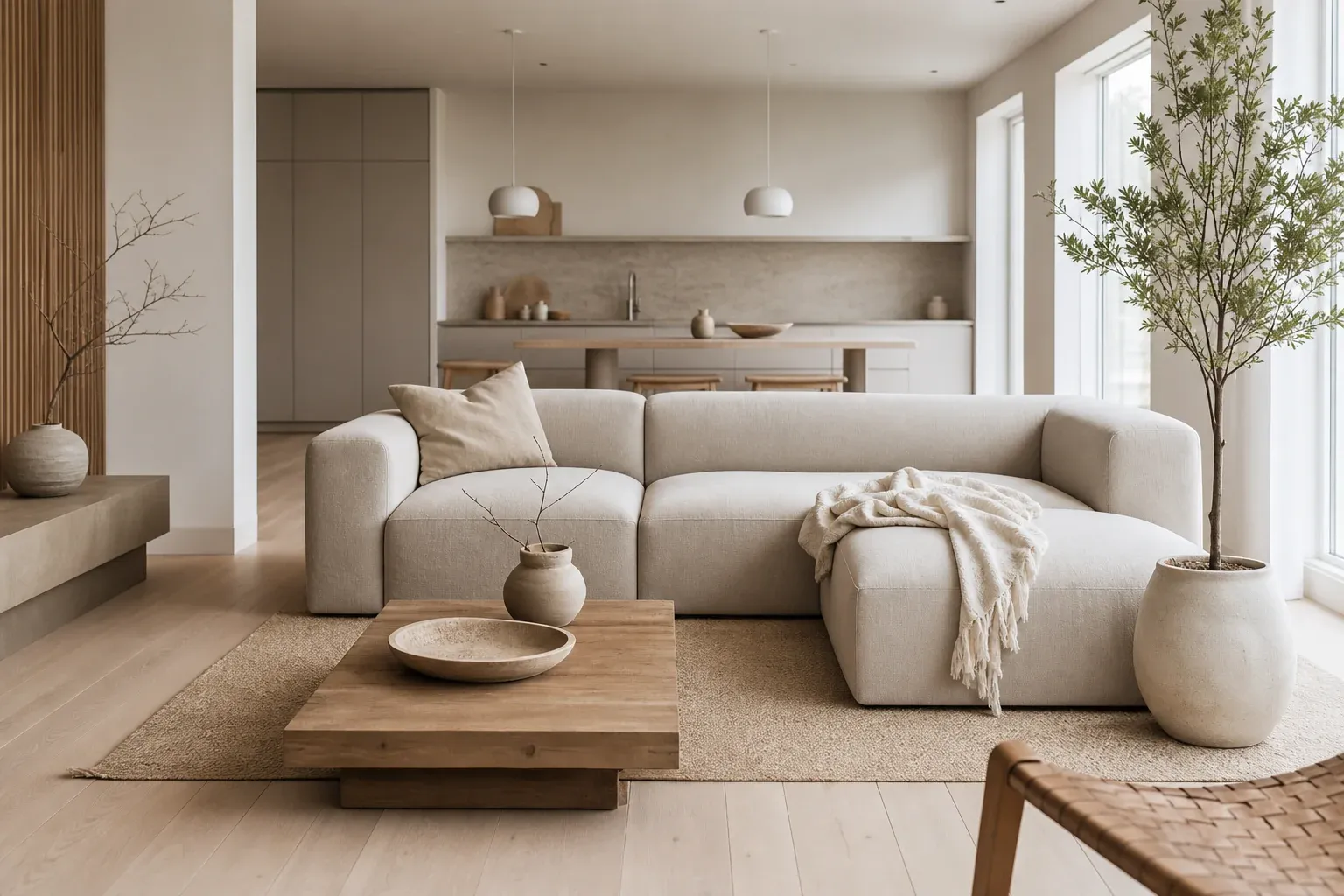 Minimalistisch einrichten: So gestaltest du deine Räume mit weniger Möbeln