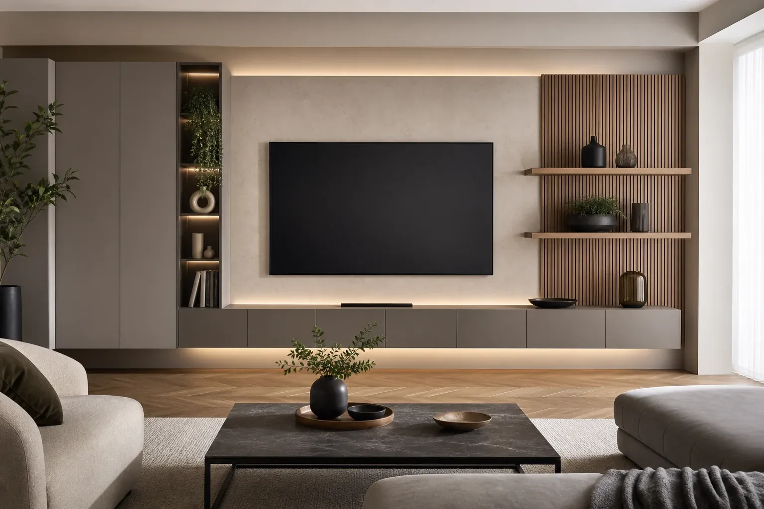 Was ist eine moderne Wohnwand? Grundlagen für die TV Wand
