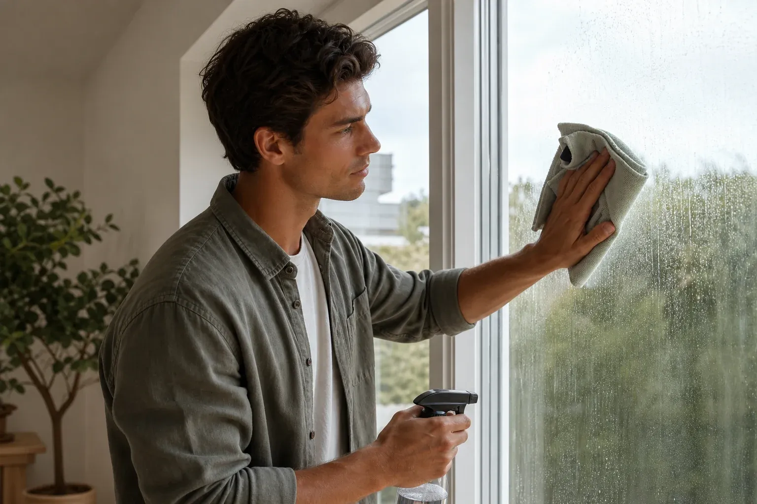 Wie oft sollte man Fenster putzen? Die kurze Antwort